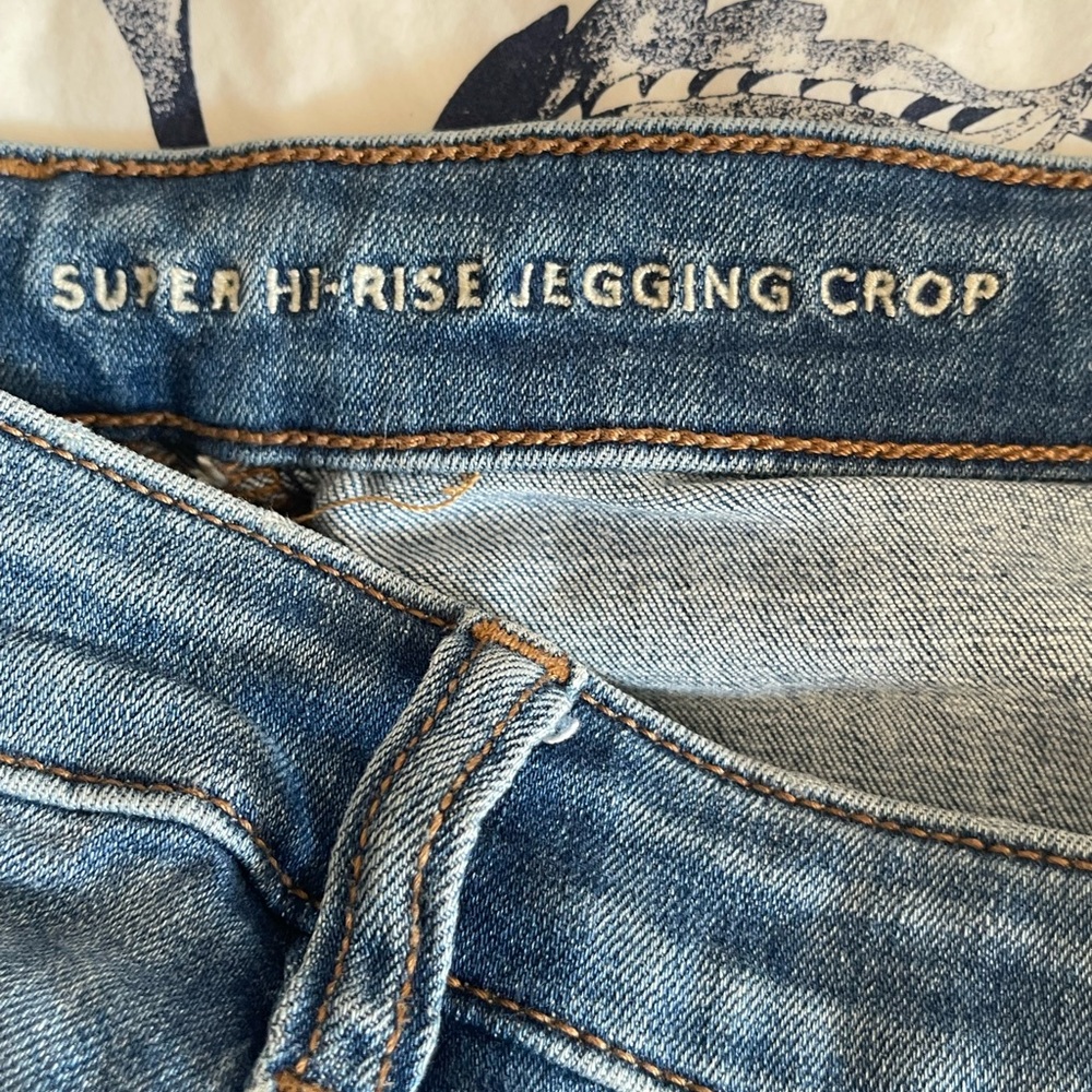 Super Hi Rise Jegging Cropped- Long Length